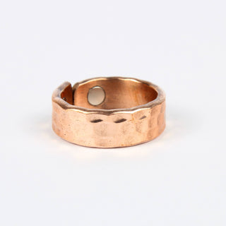 El'Cobre-Ecozonelifestyle - Copper Ring with Magnet (Design 16)