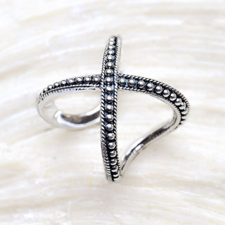 Silver Open Ring Infinity