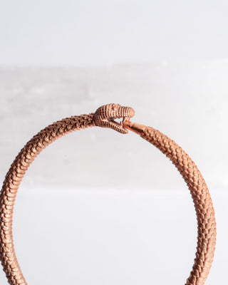 Koperen Ouroboros Armband | Slangenarmband