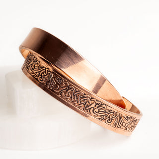 Koperen heren armbanden