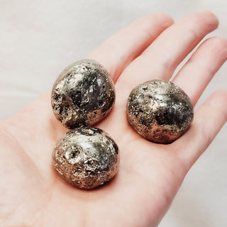 Pyrite Tumbled Stone – Vitality