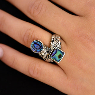 Abalone ring - DEVA LOVES