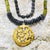 David Aubrey Jewelry Ketting Amulet Ketting met Serpentijn en Lava