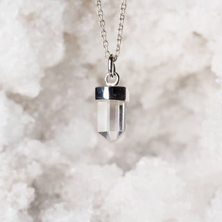 Bergkristal Mini Punt | Hangertje