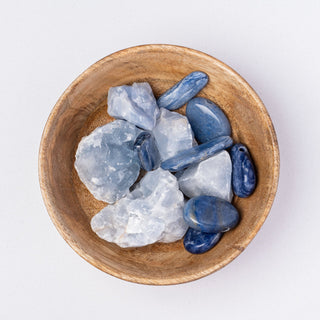 Blue Calcite | Calming and communication - DEVA LOVES