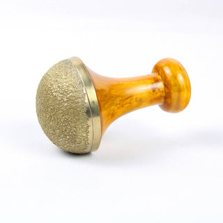 El'Cobre-Ecozonelifestyle - Deluxe Kansa Vatki / Massager (Design 1 - Short Handle)