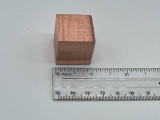 Elite Gems - Copper Cube Fine Polished, Small, One Inch