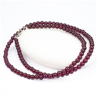 Gemstone necklace - Garnet - 3.5mm - DEVA LOVES