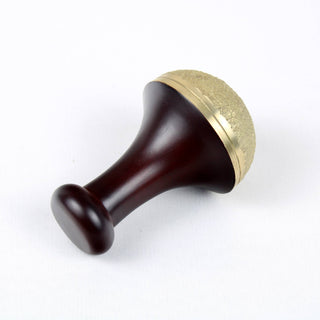 El'Cobre - Ecozonelifestyle - Deluxe Kansa Vatki / Massager (Design 2 - Short Handle)