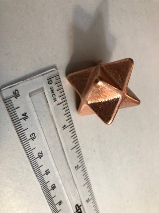 Elite Gems - Copper Merkaba, Small, 1 1/4 Inches