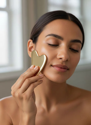 Kansa Gua Sha - Ayurvedische gezichtsmassage