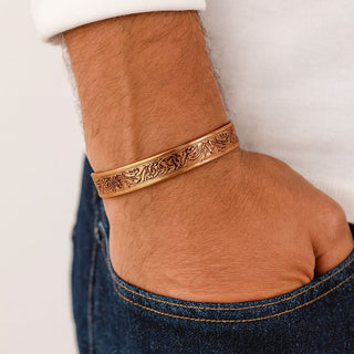 Koperen Armband met Adelaar motief | Krachtig & Betekenisvol