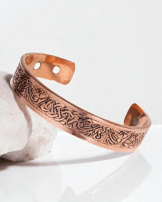 Koperen Armband met Adelaar motief | Krachtig & Betekenisvol