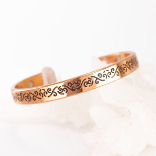 Copper Bracelet - Ornate - M - DEVA LOVES