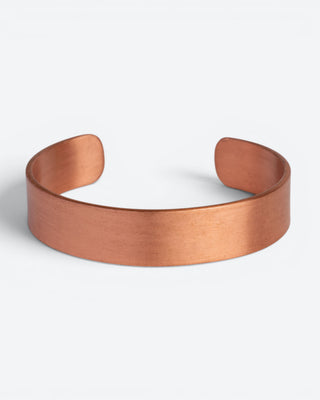 Matte koperen armband