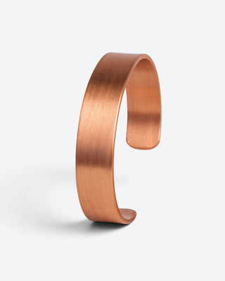 Matte koperen armband