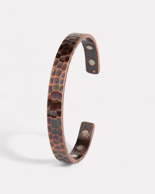 Koperen Magneet Armband - Geoxideerd - M