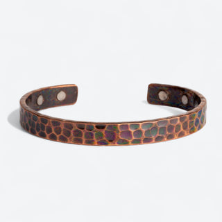 Koperen Magneet Armband - Geoxideerd - M