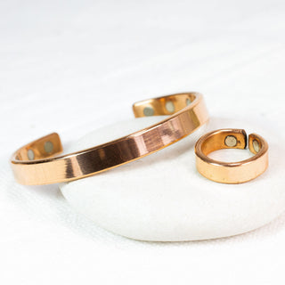 Koperen Magneet Armband - Standaard - S/M + L - DEVA LOVES