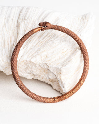 Koperen Ouroboros Armband | Slangenarmband