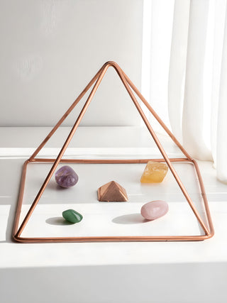 Koperen Piramide Energizer | Groot 23,5cm