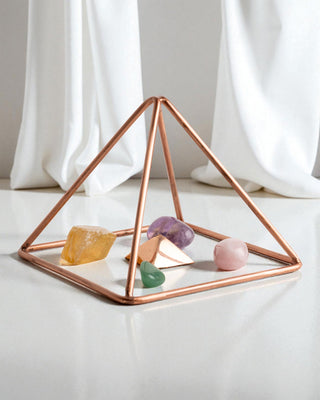 Koperen Piramide Energizer | Klein 15cm