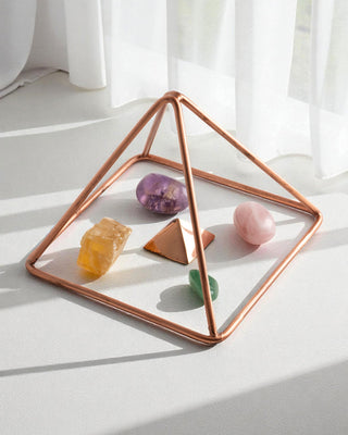 Koperen Piramide Energizer | Klein 15cm