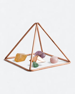 Koperen Piramide Energizer | Klein 15cm