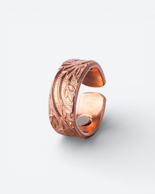 Koperen Ring | Floral