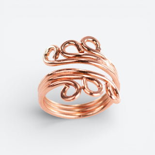 Koperen Ring | Krullend