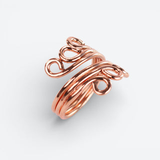 Koperen Ring | Krullend