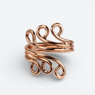 Koperen Ring | Krullend