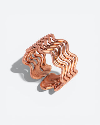 Koperen Ring | Waves