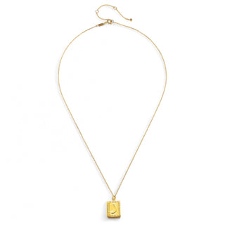 Maan Medaillon ketting | Goud - DEVA LOVES