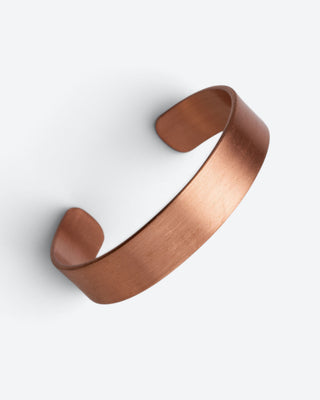 Matte koperen armband