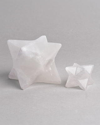 Merkaba van Seleniet - 3 cm | Heilige Geometrie