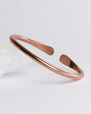 Minimalistische Koperen Armband voor Heren - Groot Model | Maat L