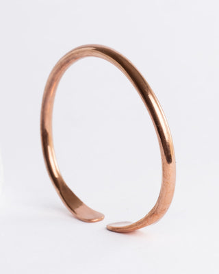 Minimalistische Koperen Armband voor Heren - Groot Model | Maat L