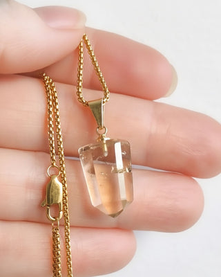 Natuurlijke Citrien Ketting | Overvloed & Positiviteit