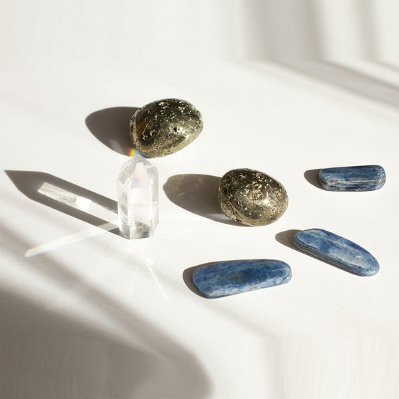 DEVA LOVES Stenen en Kristallen Pyriet Trommelsteen – Vitaliteit