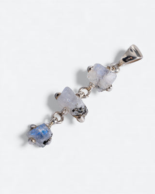 Regenboogmaansteen hanger - Intuïtieve helderheid