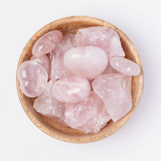 Rose quartz rough stone | Unconditional Love - DEVA LOVES