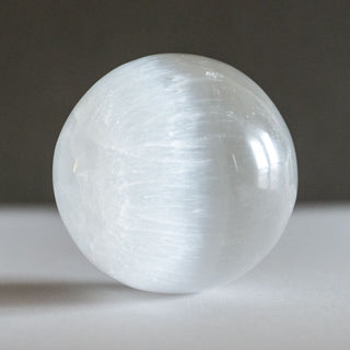 Selenite Sphere - 10cm | Purifying Energy + Harmony - DEVA LOVES