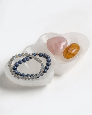 Seleniet dubbel hart - Oplaadschaal