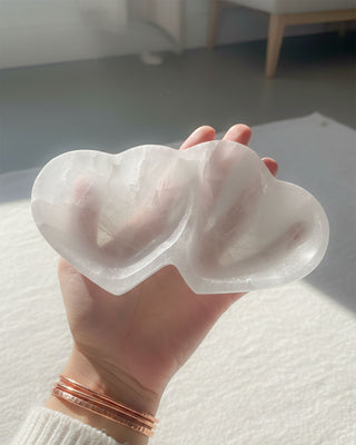 Seleniet dubbel hart - Oplaadschaal