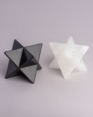 Seleniet Merkaba - 10cm | Meditatie, Reinigen & Opladen