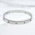 Sahira Jewelry Design Armband Bangle Zilver - Sterren