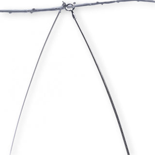 Zilveren Basis ketting - Spang - 45cm