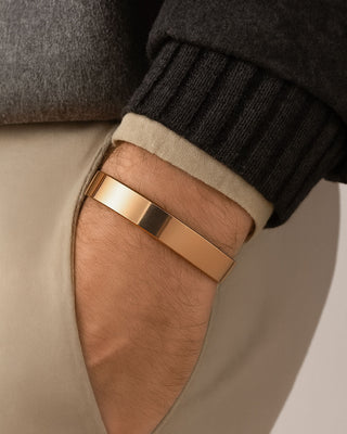 Stijlvolle Koperen Heren Armband