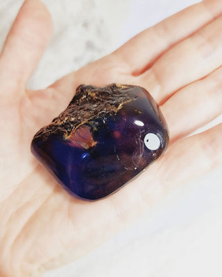 Sumatra Blauwe Amber – Zeldzame Edelsteen voor Positiviteit & Harmonie